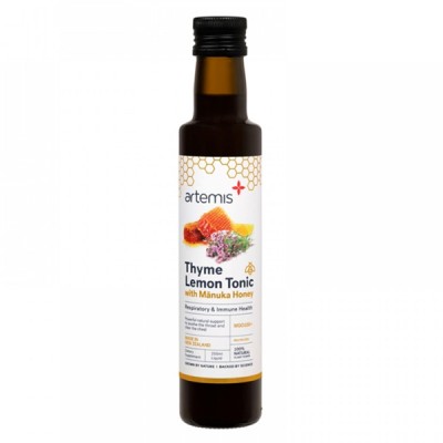 Artemis 纯天然百里香柠檬滋养液 抗感冒 + 麦卢卡蜂蜜 250ml